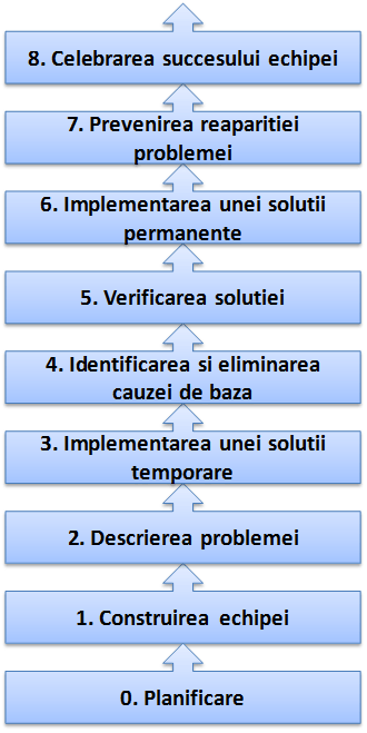 metoda 8D , rezolvarea problemelor organizationale , instrument de solutionare a problemelor