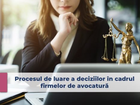 procesul de luare a deciziilor, procesul decizional, domeniul serviciilor juridice