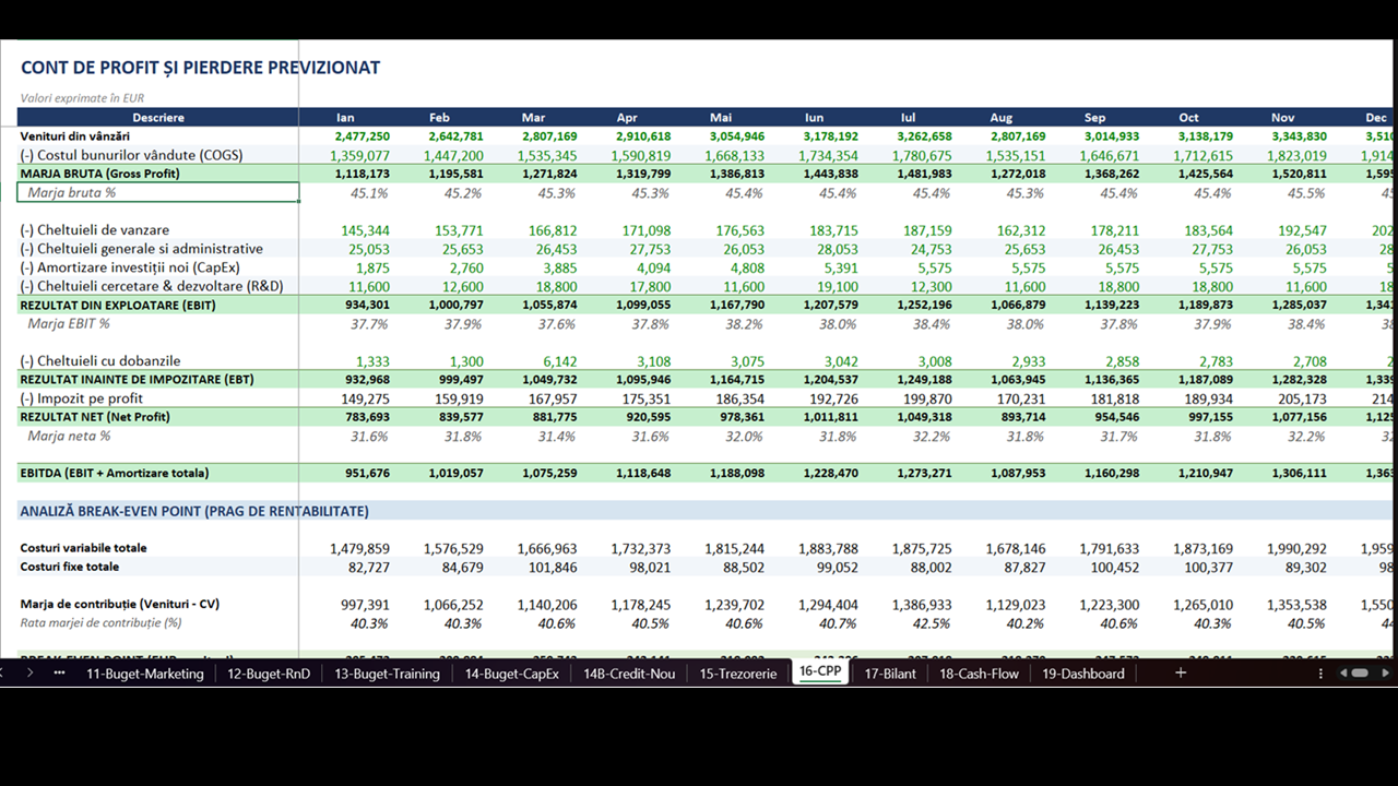 Master Budget — Sistem Complet de Bugetare Integrat - imagine 11