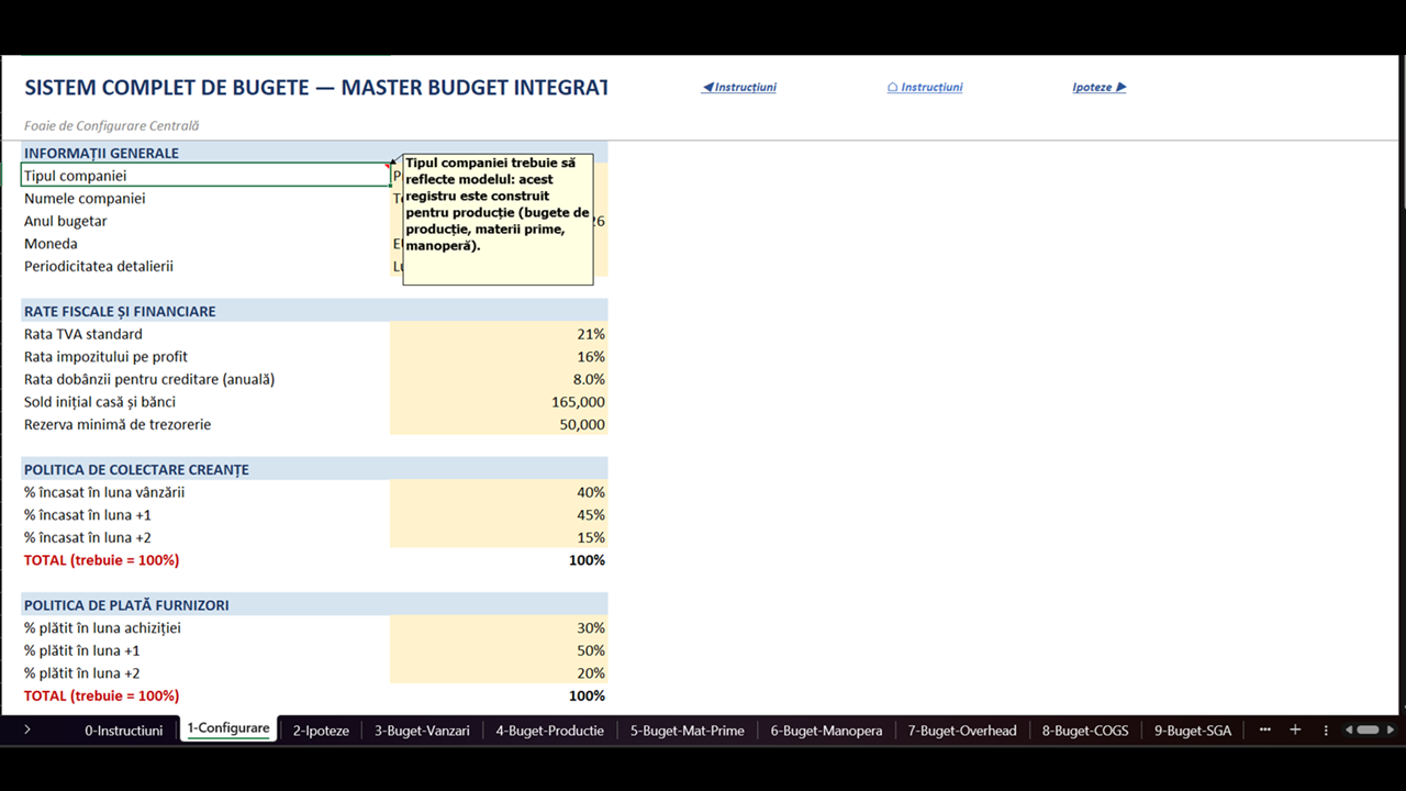 Master Budget — Sistem Complet de Bugetare Integrat - imagine 3
