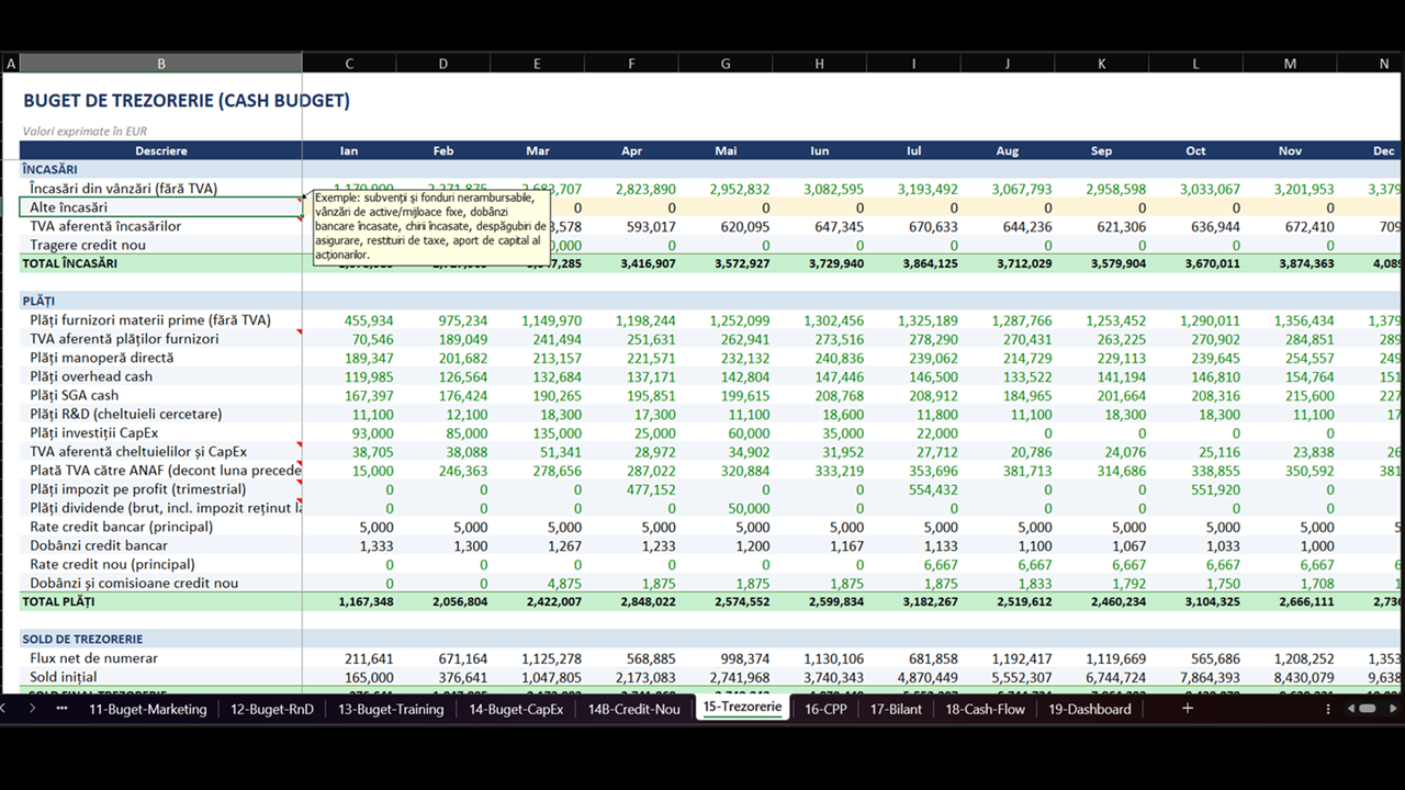 Master Budget — Sistem Complet de Bugetare Integrat - imagine 10