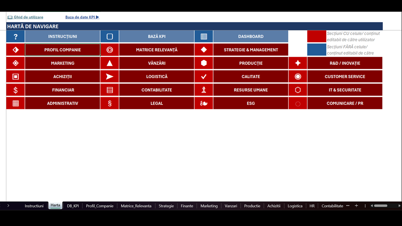 Sistem KPI Excel - template management prin obiective - imagine 5