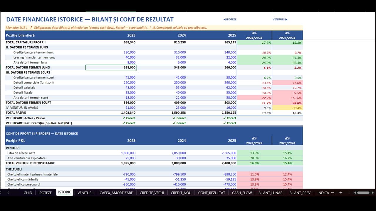 Plan de Afaceri - Model Financiar Integrat - imagine 4