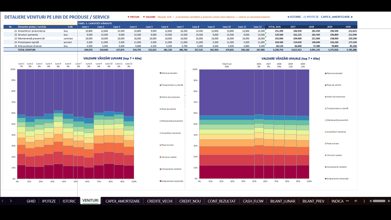 Plan de Afaceri - Model Financiar Integrat - imagine 6