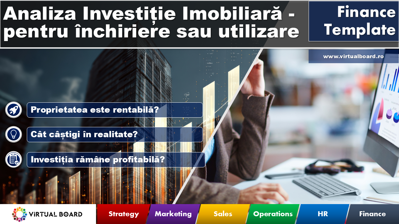 Analiza Investitie Imobiliara - pentru inchiriere sau utilizare