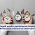 Practici manageriale pentru gestionarea activităților într-un proiect